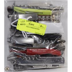 BAG OF SEIZED CORKSCREWS