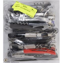 BAG OF SEIZED CORKSCREWS