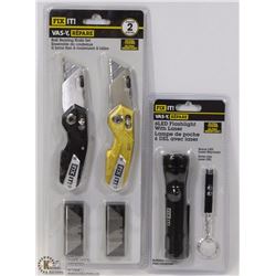 2PC FIX IT BALL BEARING KNIFE SET SOLD WITH