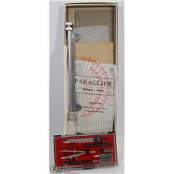 VINTAGE DRAFTING SET "KINI" MADE IN CZECH