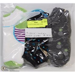 9 PACK OF LADIES ANKLE  SOCKS