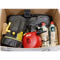 OUTBOUND PORTABLE GAS STOVE WITH 3 REFILL BOTTLES