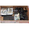 Image 1 : BOX WITH 2 PLAYSTATIONS 2, 4 CONTROLLERS,