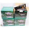 Image 1 : LOT OF 4 SOLAR POST LIGHTS