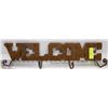 Image 1 : SOLID STEEL WELCOME COAT RACK