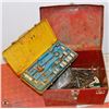 Image 1 : RED TOOL BOX FULL OF DRILL DRIVES AND SOCKETS