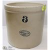 Image 1 : 3 GALLON MEDALTA STONEWARE CROCK