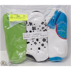 9 PACK OF LADIES ANKLE  SOCKS
