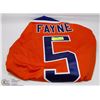 Image 1 : AUTOGRAPHED MARK FAYNE 2016 OILER REEBOK JERSEY