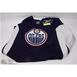 OILER PRACTICE REEBOK JERSEY WORN DURING TRAINING