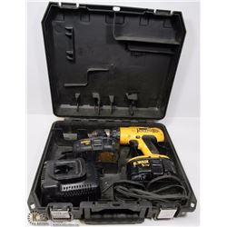 DEWALT DC720IA DRILL W/ 2 BATTERIES & CHARGER