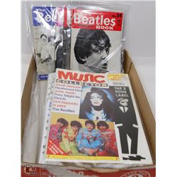 COLLECTION OF 12 BEATLES MAGAZINES AND 1 CALENDAR