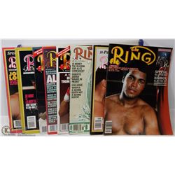 COLLECTION OF MOHAMED ALI MAGAZINES W/ ROBERT