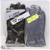 Image 1 : 2 PACK OF LADIES LEATHER GLOVES X-LARGE