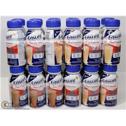 LOT OF 12 ENSURE BUTTER PECAN MEAL REPLACEMENTS