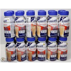 LOT OF 12 ENSURE BUTTER PECAN MEAL REPLACEMENTS