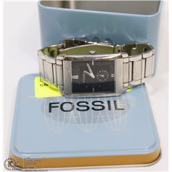 FOSSIL MENS STAINLESS STEEL WATCH