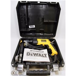 DEWALT 1/2" HEAVY DUTY HAMMER DRILL IN BOX