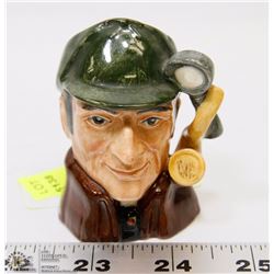 ROYAL DOULTON THE SLEUTH D6639 TOBY MUG