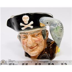 ROYAL DOULTON LONG JOHN SILVER D6386 TOBY MUG