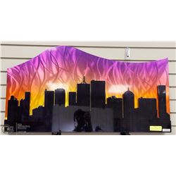 LTD. ED. STAINLESS STEEL CITYSCAPE BY TORONTO