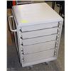 Image 1 : 5 DRAWER UTILITY CART ON WHEELS
