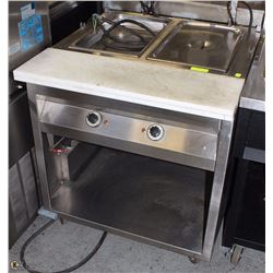 HOT BUFFET STATION WITH CUTTING BOARD