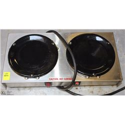 NSF DUAL COFFEE POT WARMER
