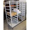 Image 1 : TRIPLE HEAVY DUTY TRAY RACK ON WHEELS