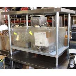 S/S PREP TABLE 30"X48"X36"H