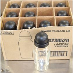 1 DOZ LIBBEY GLASS SHAKERS