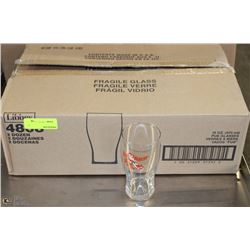 1 DOZ 20OZ WILD ROSE BREWERY PUB GLASSES