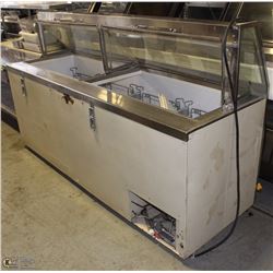 16 BUCKET ICE CREAM SERVING COOLER -AS IS