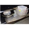 Image 1 : LOT OF BOWLS, STORAGE CONTAINERS, FOOD SCALE &MORE
