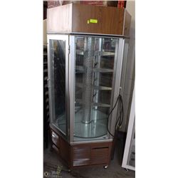 TRAULSEN REFRIGERATED ROTATING DISPLAY COOLER