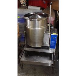 CLEVELAND TILITING STEAM KETTLE MODEL #KGT-12T