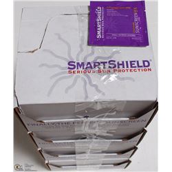 4 CASES OF SMART SHIELD SUN SCREEN TESTER PACKS