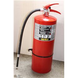 SENTRY CHARGED NEW 40LB FIRE EXTINGUISHER W/