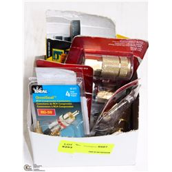 LOT OF ASSORTED HARDWARES ETC