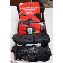 BOX OF 4 UNIVERSAL GRILL COVERS 65"