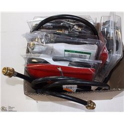 LOT OF 5 PROPANE TANK CONNECTION HOSES