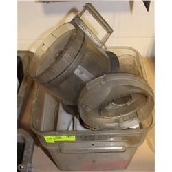 TUB OF MISC KITCHEN ACCESSORIESE