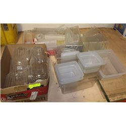 LOT OF 7 PLASTIC PITCHERS