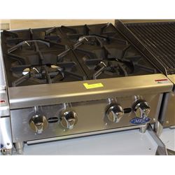 ME#6 MRE HEAVY DUTY COUNTER TOP HOTPLATE 4 GAS