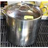 Image 1 : EXTRA LARGE STAINLESS POT WITH LID