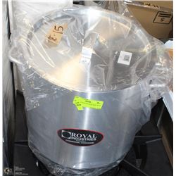 ME#15 - STOCK POT 24 QT MED WITH LID