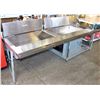 Image 1 : STAINLESS STEEL BUFFET BAR, 2 REFRIGERATED AND 1