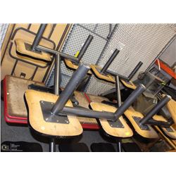 LOT OF 4 FOUR SEATER TABLES