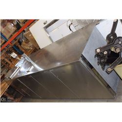 10FT DIAMOND STAINLESS STEEL BACK BAR COOLER W/