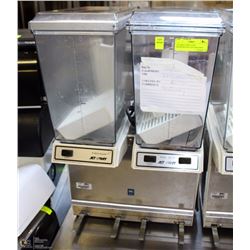 JET SPRAY TWIN TANK REFRIGERATED JUICE MACHINE